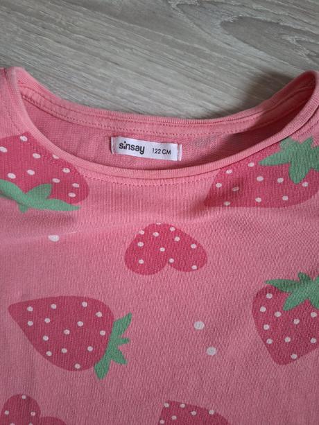 Šaty babydoll jahody, sinsay,122