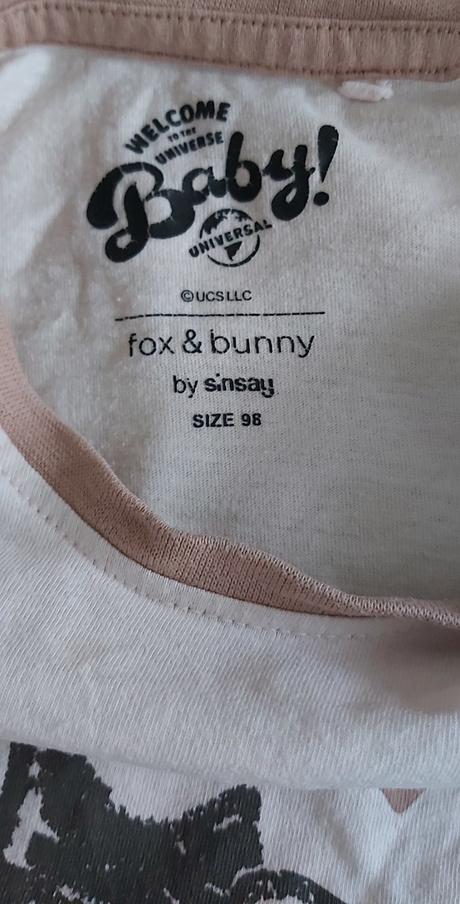 Pyžamo cat nap 98, fox & bunny,98