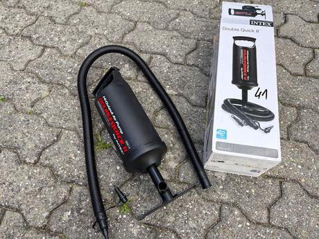 Intex pumpa nafukovacia double quick ii,