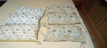 Set vankusov do detskej postielky alebo izby ako n, 