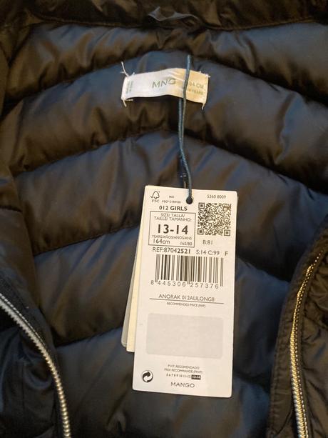 Bunda zn.mango, mango,164