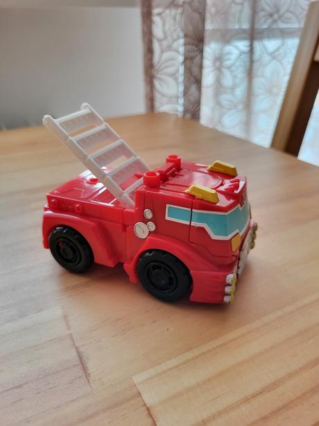 Hasičské auto transformens 2v1, 