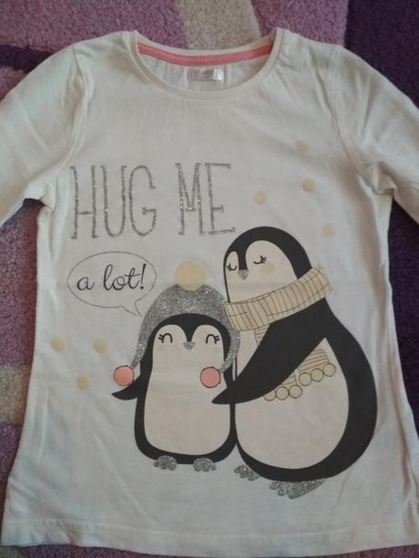 Tričko s tučniakmi, pepco,128