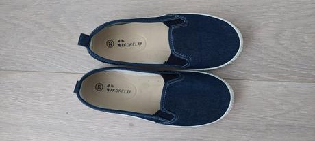 Látkové texasková tenisky /papuče prorelax, 35