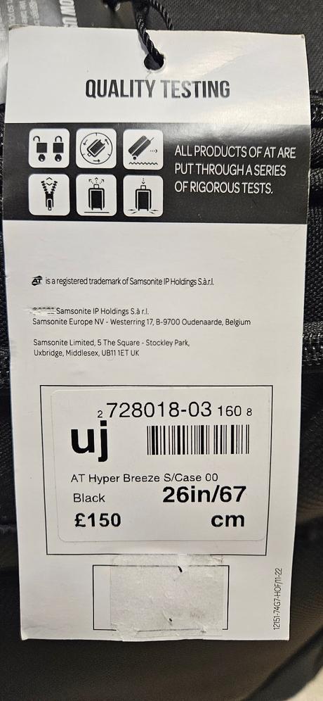 At hyper cestovný kufor,