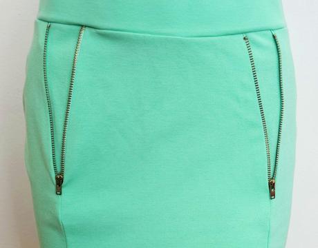 Sukňa so zipsami, bonprix,38