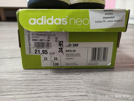 Adidas neo 21 prechodné, adidas,21