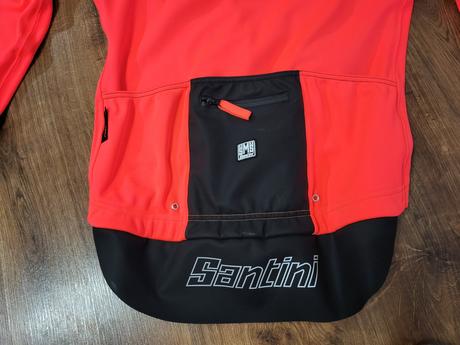 Zimná cyklistická bunda santini vega, xl