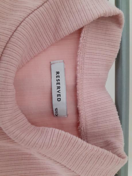 Bledoružový dievčenský pulóver, reserved,164