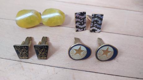 Retro manžetové gombíky,