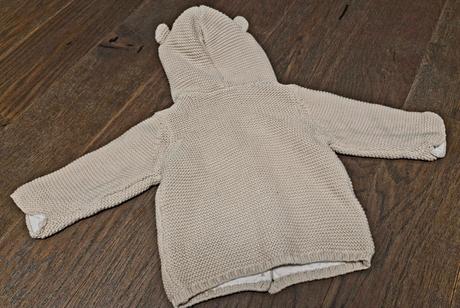 Nadherny unisex svetrik s kapucnou na 2-4m+, dopodopo,62