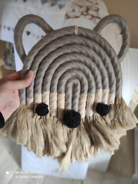 Dekorácia na stenu vlk,