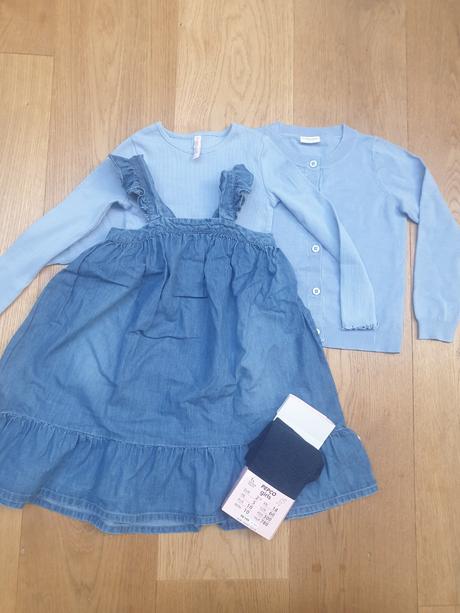 Pompdelux svetlomodrý svetrik, pompdelux,104