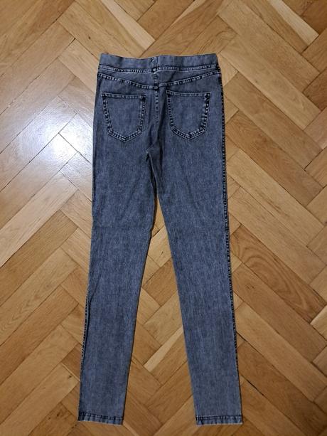 Elastické rifle, h&m,164