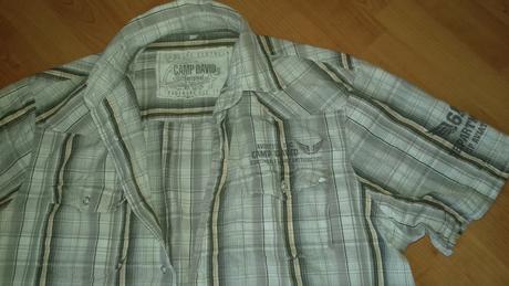 Košeľa camp david "s", s