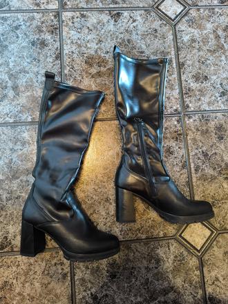 Dámske kožené čižmy, tamaris,36