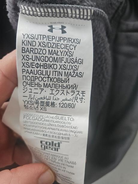 Detská mikina under amour, v.cca 6 rokov, under armour,116