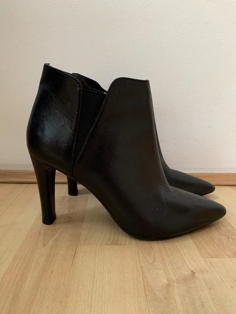 Celokožené členkové čižmičky hallhuber, 41