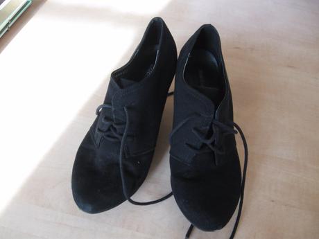 Semiškové topánky na opätku, zn. graceland, 40, graceland,40