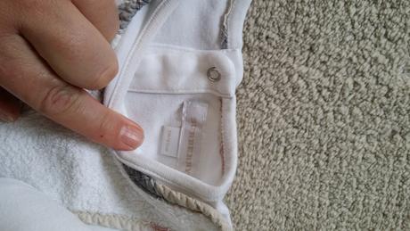 Dupačky burberry s podbradnikom, burberry,62