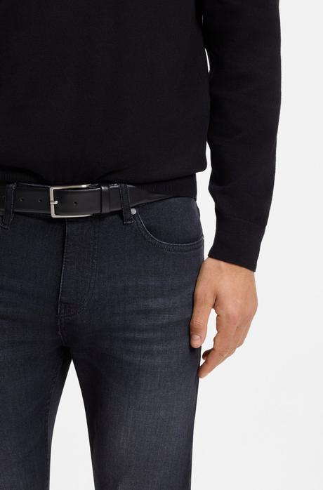Hugo boss - originál, kožený opasok veľ.s/m, hugo boss
