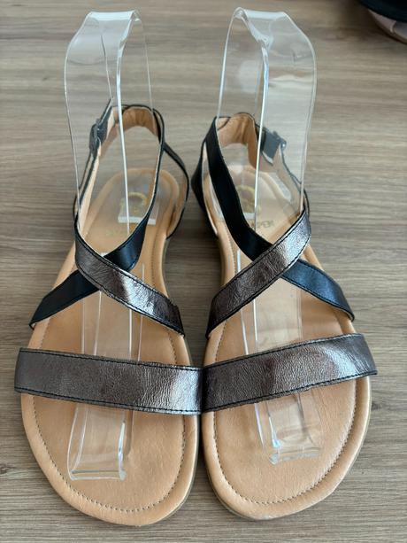 Shapen barefoot sandálky calla black, 37