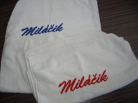 Miláčik uterák-červený, 