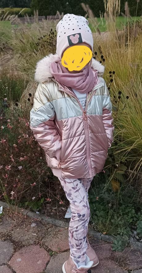 Metalická zimna bunda coccodrillo 110 5rokov, coccodrillo,110