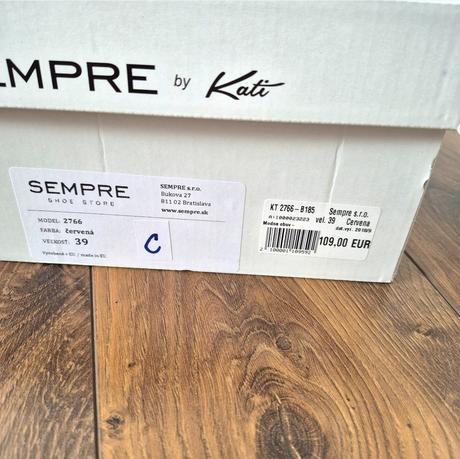 Členkové topánky čižmy sempre kati, 39