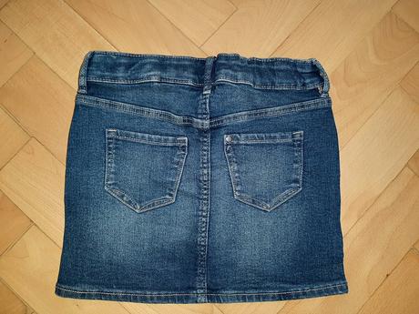 Dievčenská rifľová sukňa, h&m,122