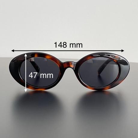 Le specs korytnačinové oválne slnečné okuliare, 