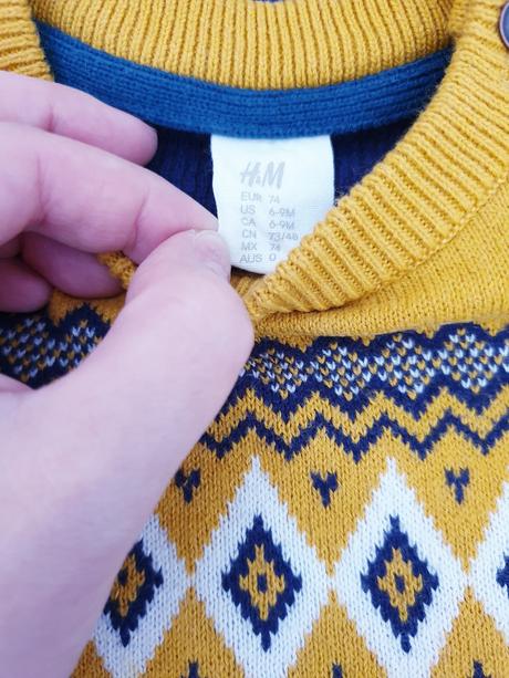 Svetrík, h&m,74