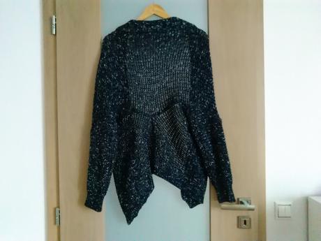 Asymetrický kardigan xs/s, xs