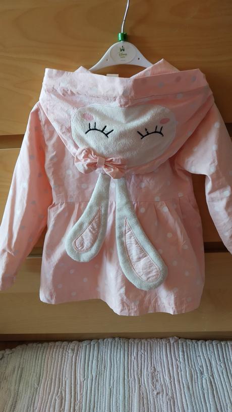 Predám krásny detský prechodný kabátik- rabit, 92