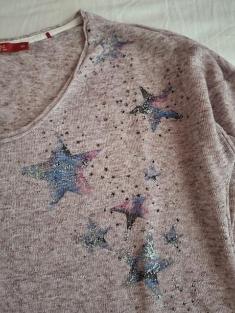 Pulovrik s hviezdami, esprit,xs