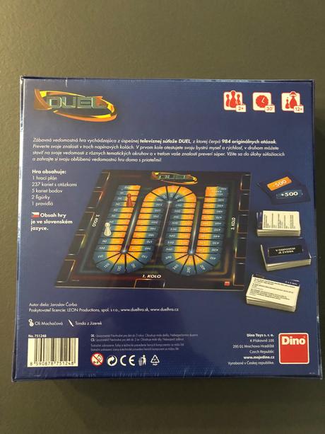 Duel vedimostná spoločenská hra, 