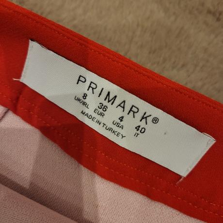 Červená minisukna, primark,36