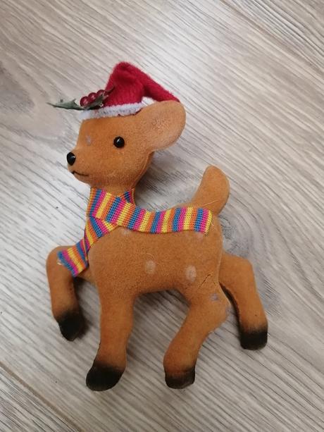 Mikuláš na saniach + srnček,