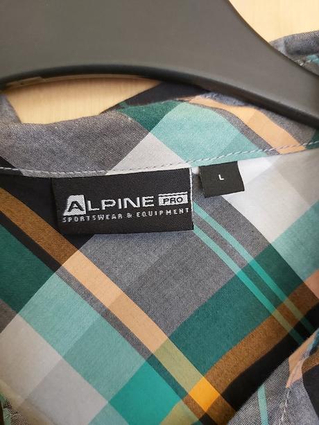 Pánska letná kockovaná zelená košela č.l, l