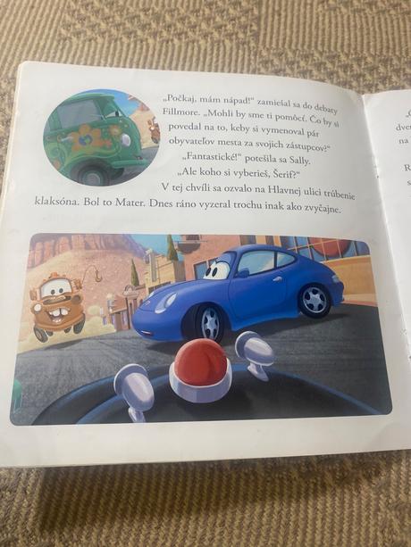 Disney pixar moja rozprávka mater zástupcom šerifa,