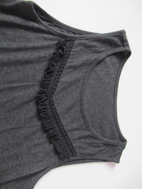 Tmavošedé tielko, xs