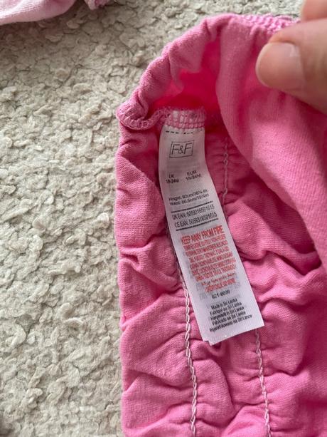 Nohavicky sortky na plienku, f&f,92