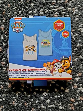 Tielka/letne tričká labkova patrola/ paw patrol, 