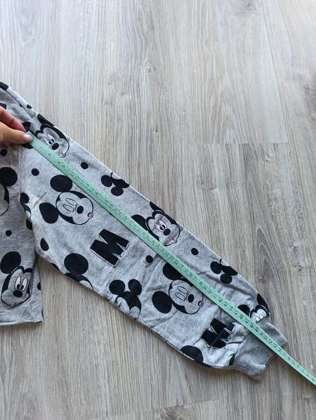 Dámska crop mikina mickey, h&m,m