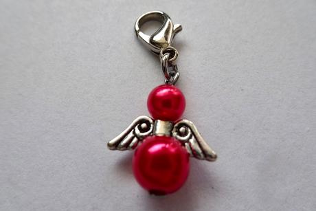 Prívesok anjel ružový, 