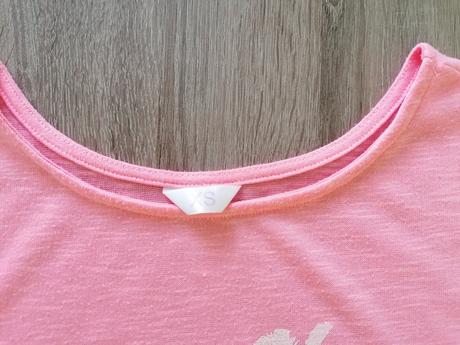 Ružové tielko s palmou, xs