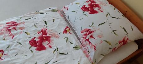 Kvetinová posteľná bielizeň, 