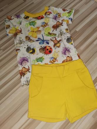 Tričko +kratase, 110