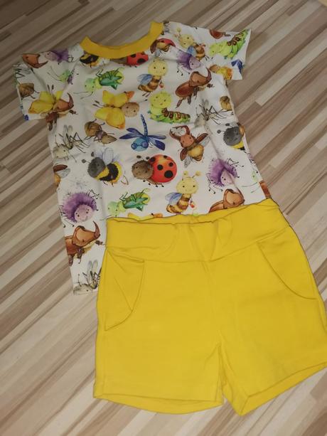 Tričko +kratase, 110