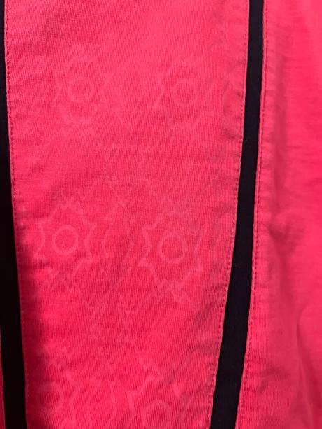 Krasna ruzova mikina adidas, adidas,l